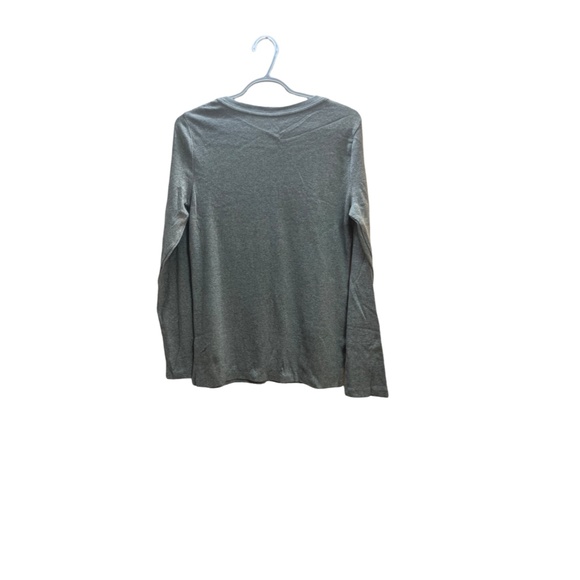 Time & Tru Grey long sleeve top NWT sz M - Picture 4 of 4
